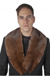 Scandinavian mink fur collar - unisex
